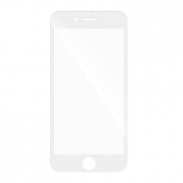 Tvrzené sklo 5D FULL GLUE iPhone 6, 6S (4,7) bílá