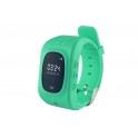 KIDS LOCATOR GPS - GPS tracking Watch, GSM alarm phone for safety of kids in age 5-10 - blue MT851B
